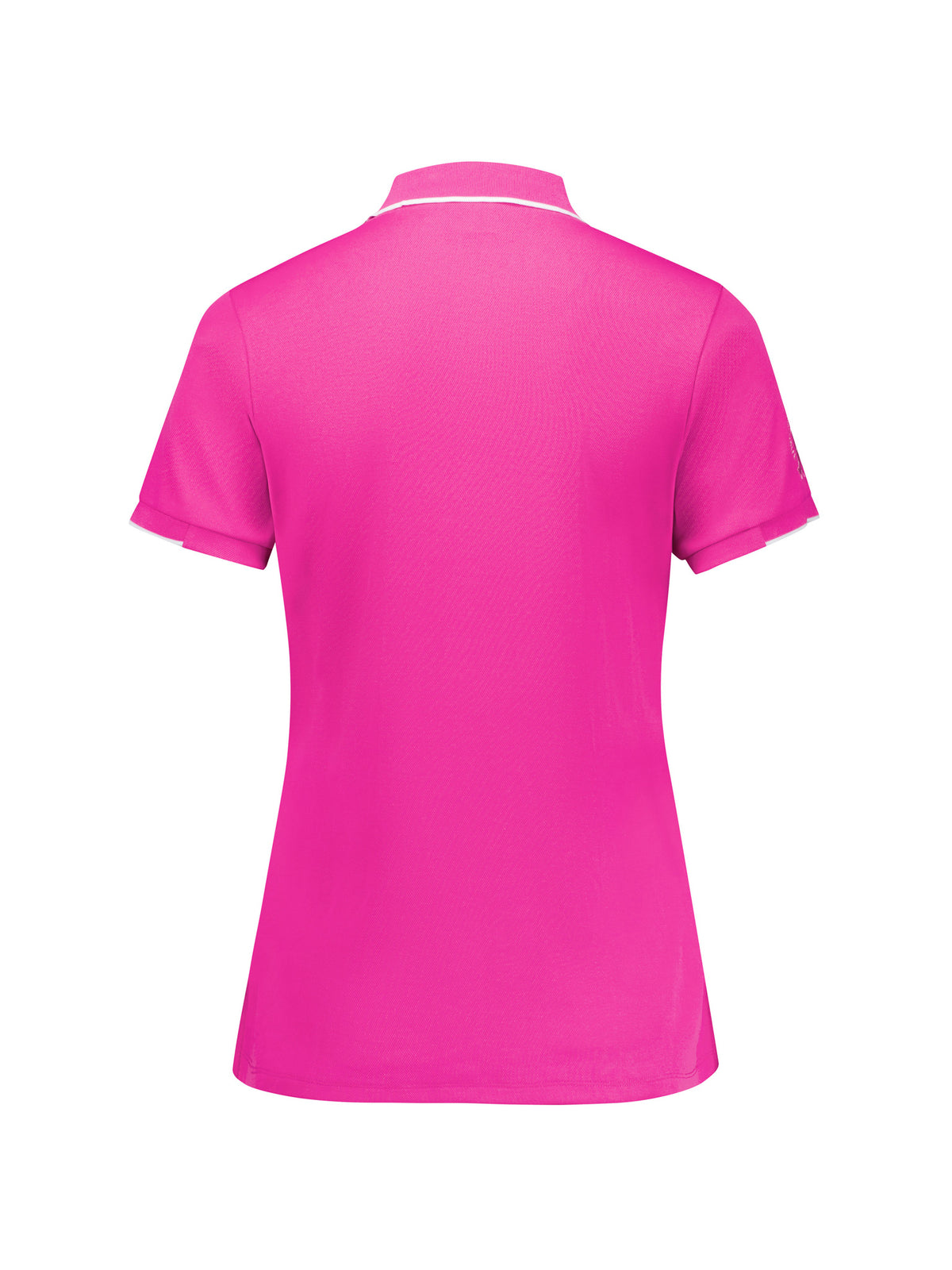 Pink Womens Short Sleeve Polo CST313LS