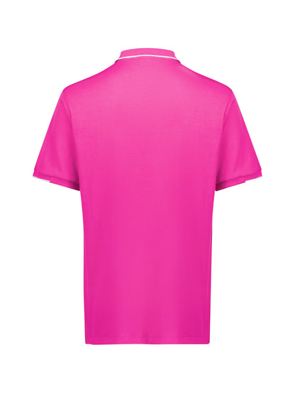 Pink Mens Short Sleeve Polo CST313MS