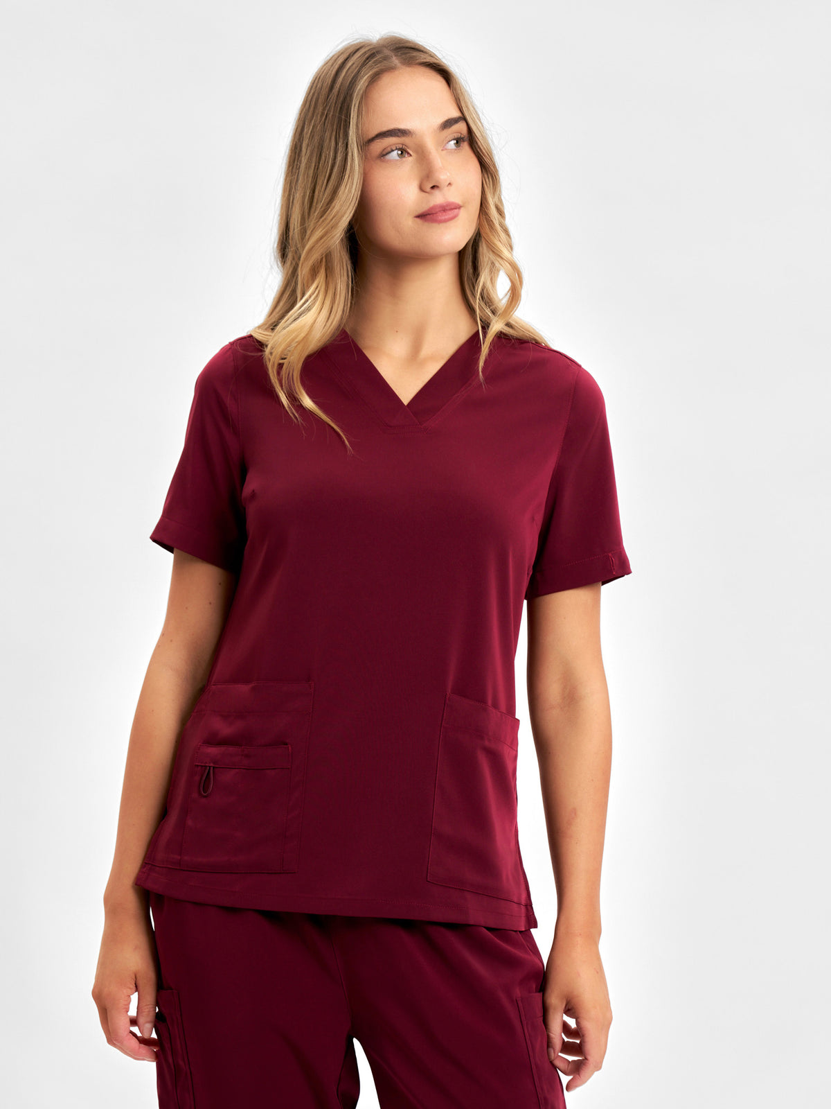 Avery Womens V-Neck Scrub Top CST941LS