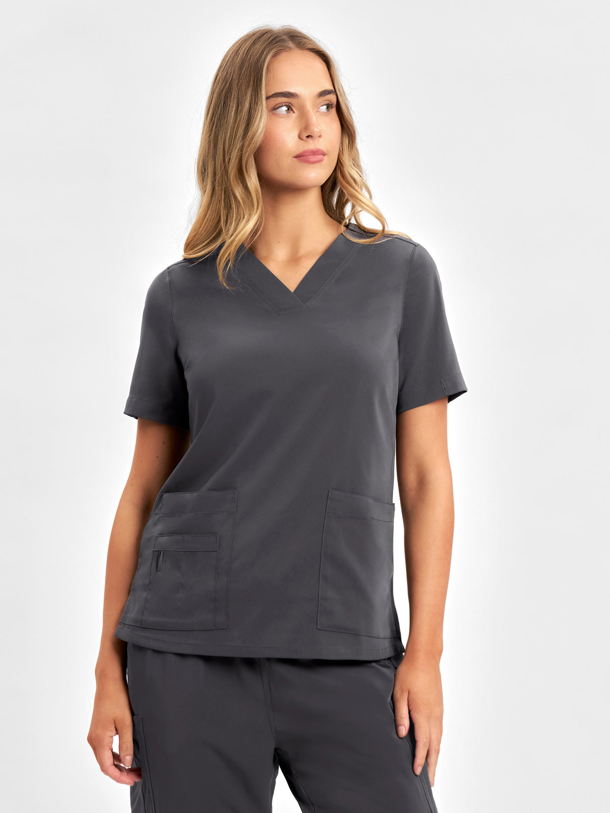 Avery Womens V-Neck Scrub Top CST941LS