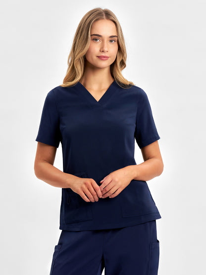 Avery Womens V-Neck Scrub Top CST941LS
