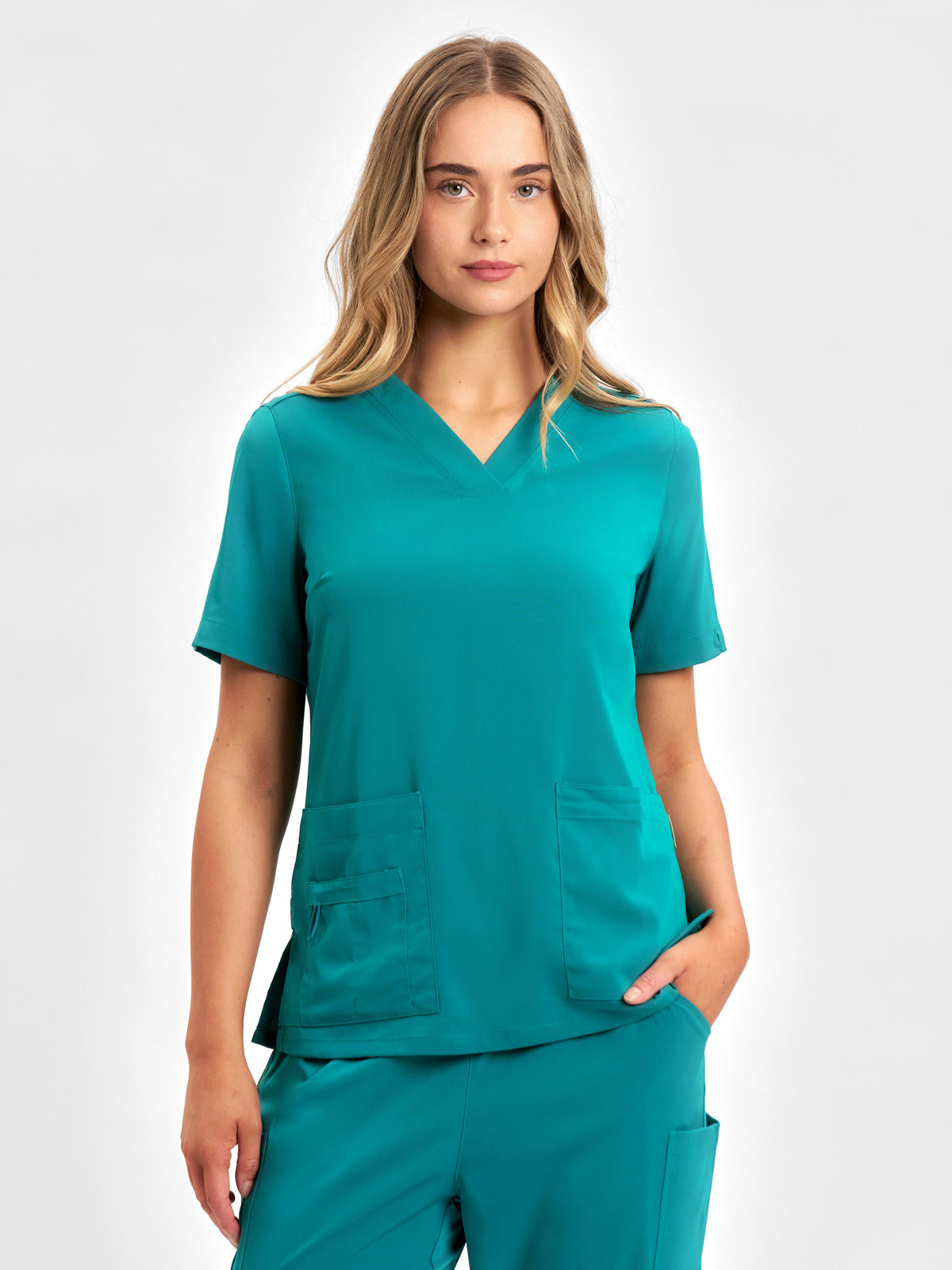 Avery Womens V-Neck Scrub Top CST941LS
