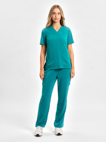 Avery Womens V-Neck Scrub Top CST941LS