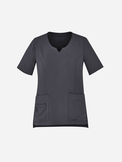 Avery Womens Round Neck Scrub Top CST942LS