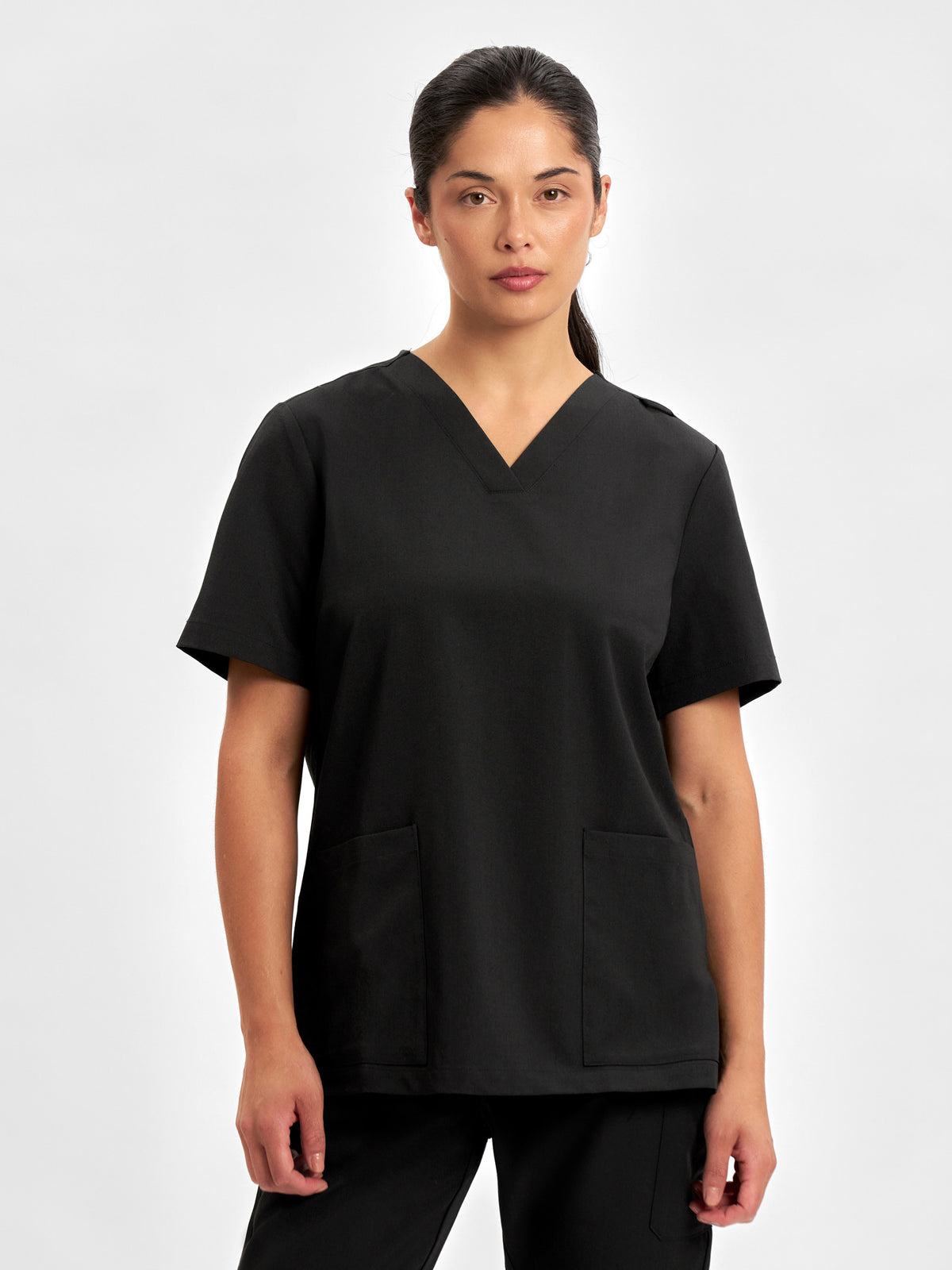Pulse Womens V-Neck Scrub Top CU543LS
