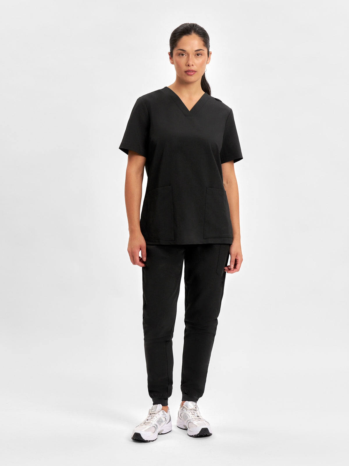 Pulse Womens V-Neck Scrub Top CU543LS