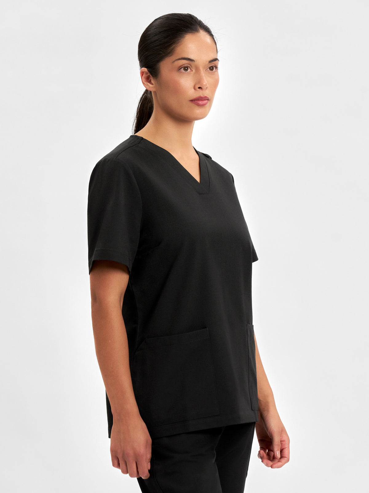Pulse Womens V-Neck Scrub Top CU543LS