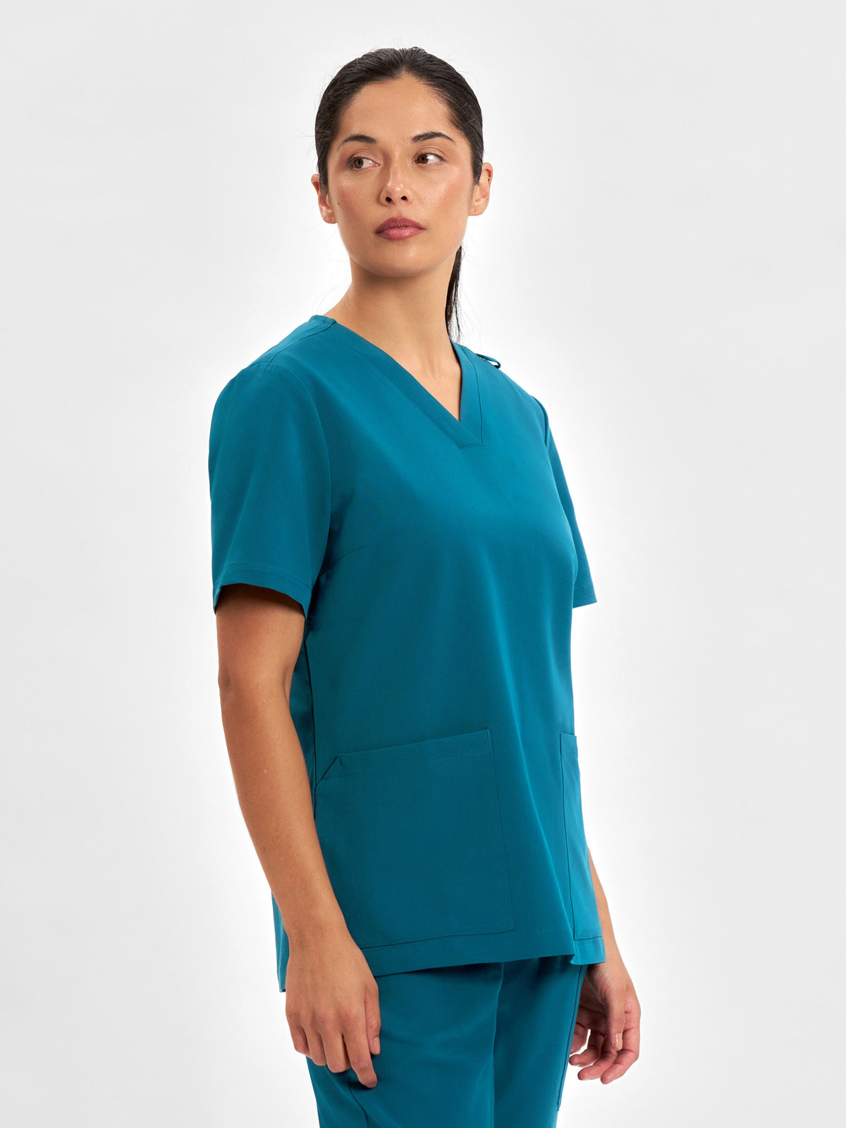 Pulse Womens V-Neck Scrub Top CU543LS