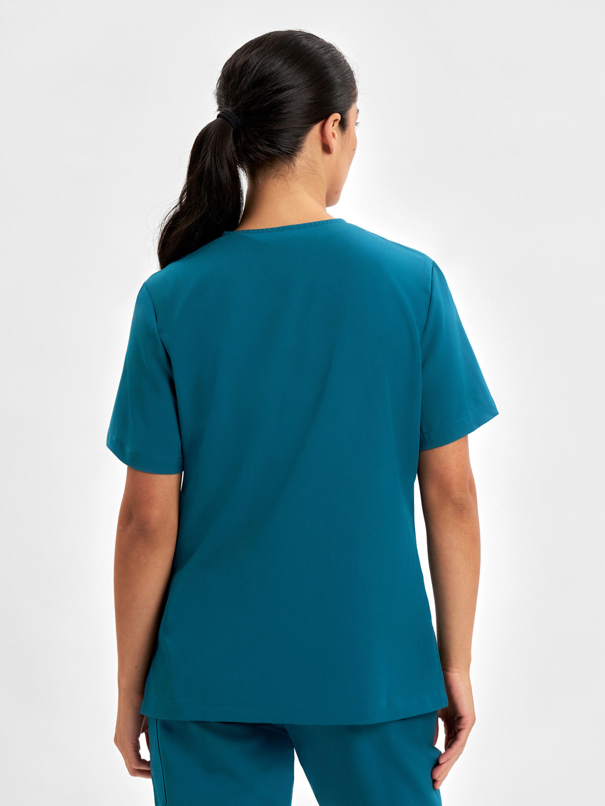 Pulse Womens V-Neck Scrub Top CU543LS