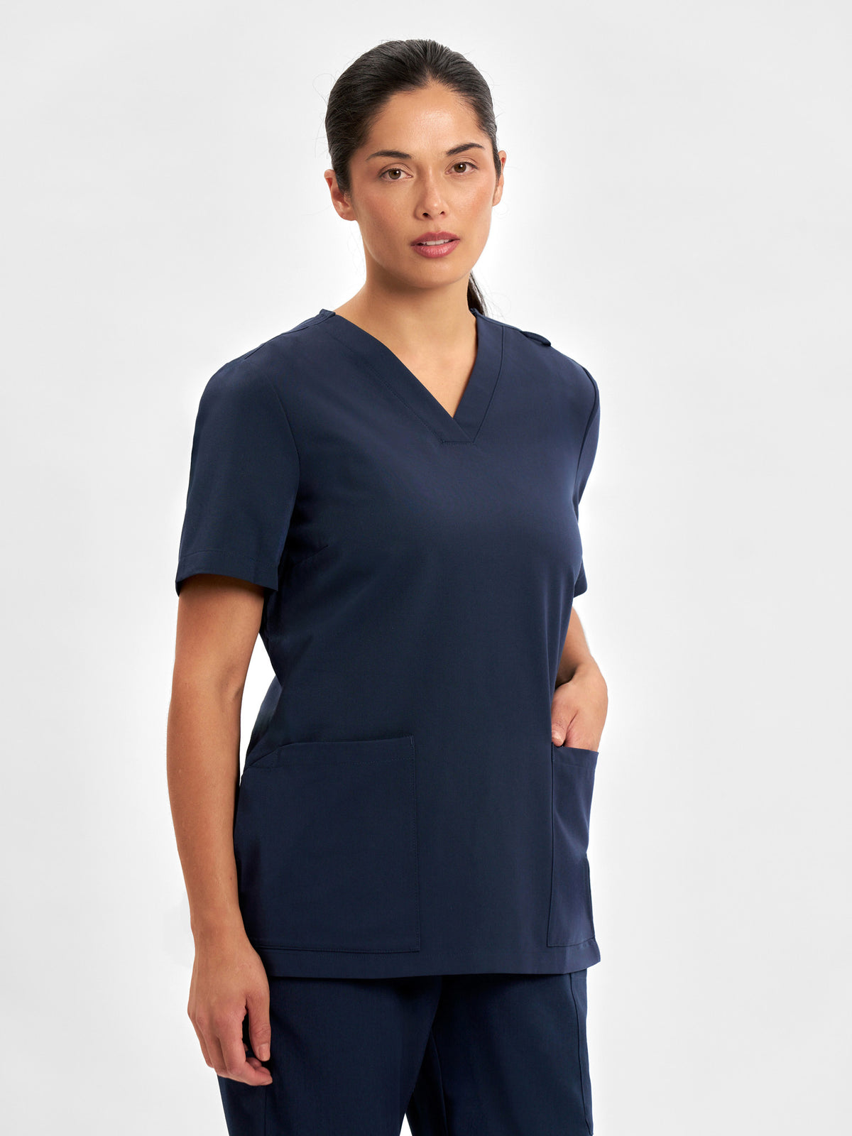 Pulse Womens V-Neck Scrub Top CU543LS