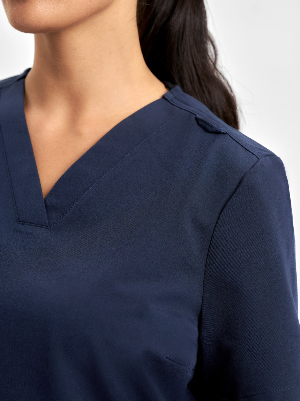 Pulse Womens V-Neck Scrub Top CU543LS
