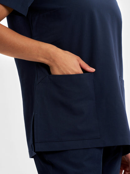 Pulse Womens V-Neck Scrub Top CU543LS