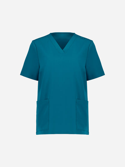Pulse Womens V-Neck Scrub Top CU543LS