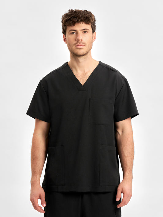 Pulse Unisex V-Neck Scrub Top CU544US
