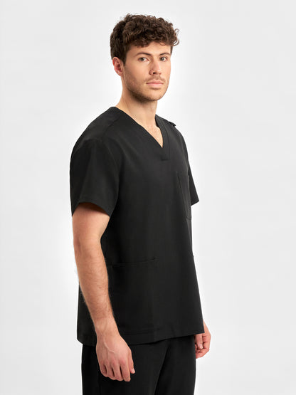 Pulse Unisex V-Neck Scrub Top CU544US