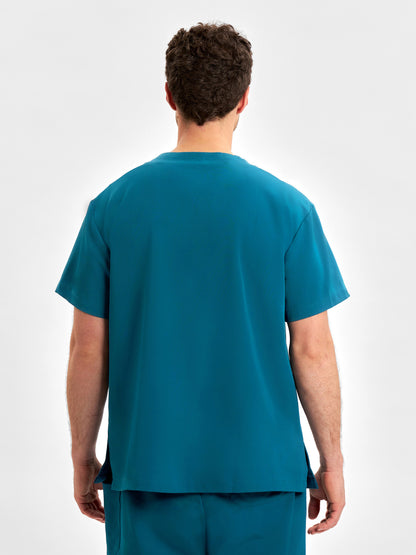 Pulse Unisex V-Neck Scrub Top CU544US