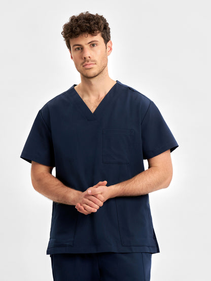 Pulse Unisex V-Neck Scrub Top CU544US