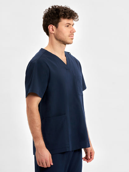 Pulse Unisex V-Neck Scrub Top CU544US