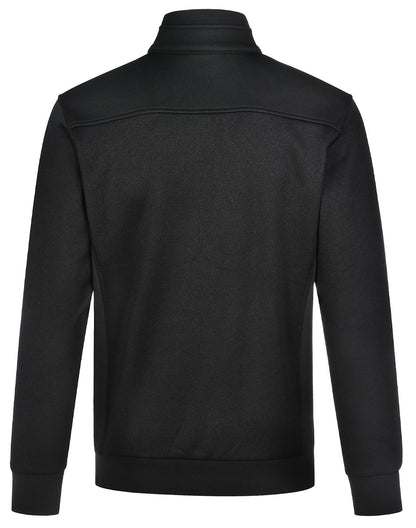JK57 - JACQUARD FLEECE BOMBER JACKET