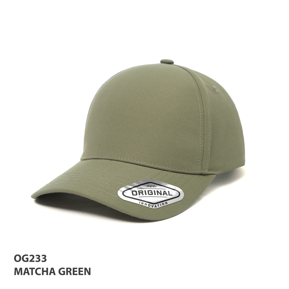 OG233 Seamless Front Double Knit Cap
