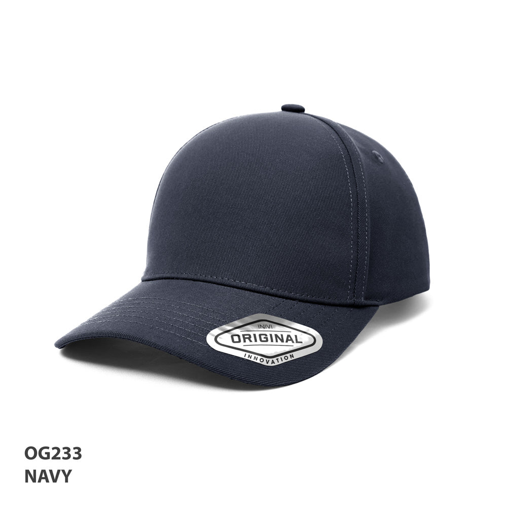 OG233 Seamless Front Double Knit Cap