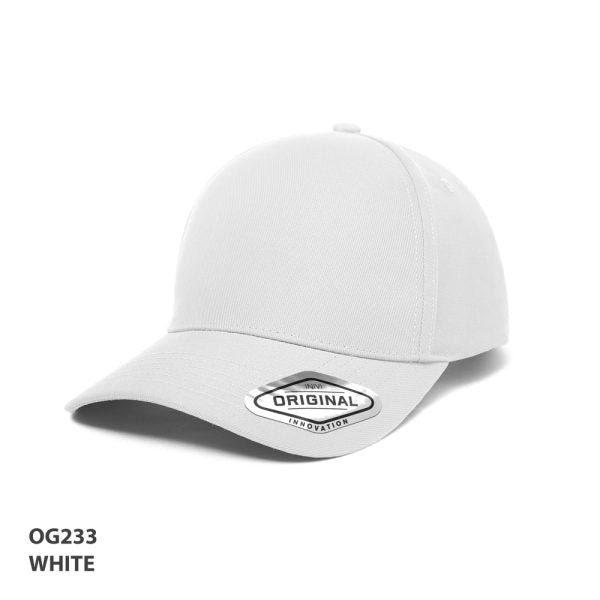OG233 Seamless Front Double Knit Cap