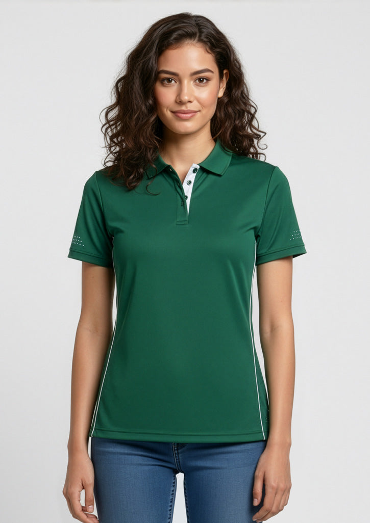 Balance Womens Short Sleeve Polo P200LS