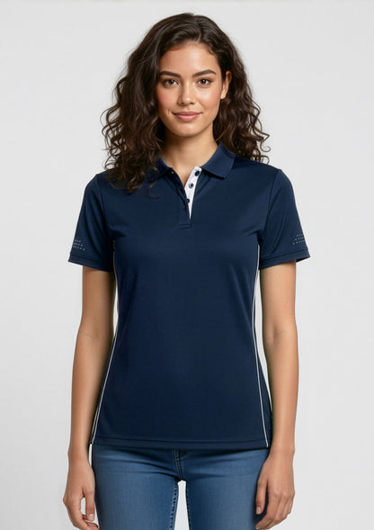 Balance Womens Short Sleeve Polo P200LS