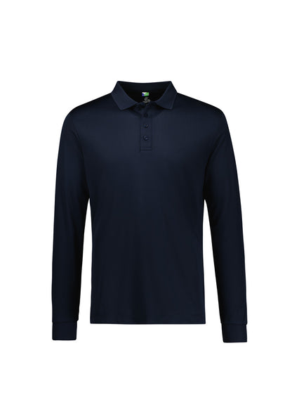 Action Mens Long Sleeve Polo P206ML