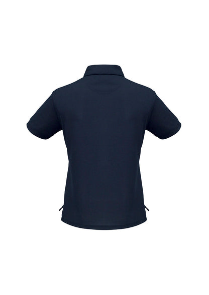 Micro Womens Waffle Short Sleeve Polo P3325