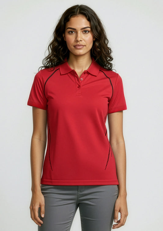 Cyber Womens Short Sleeve Polo P604LS
