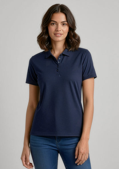 Aero Womens Short Sleeve Polo P815LS