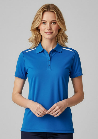 Sonar Womens Short Sleeve Polo P901LS