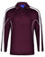 Maroon/White