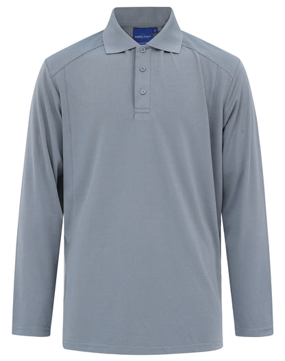 PS89 LUCKY BAMBOO LONG SLEEVE POLO Mens