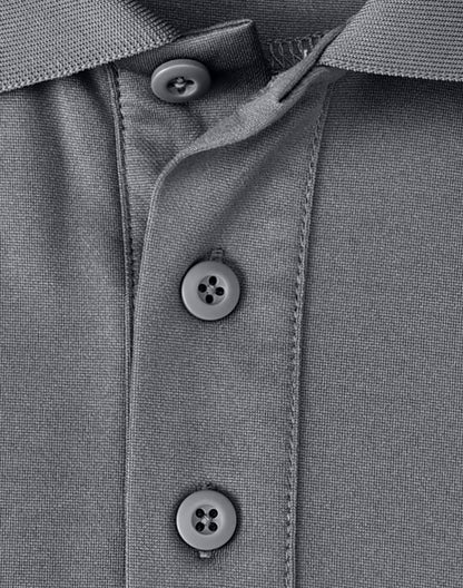 PS93 MENS SUSTAINABLE POLY/COTTON CONTRAST SS POLO