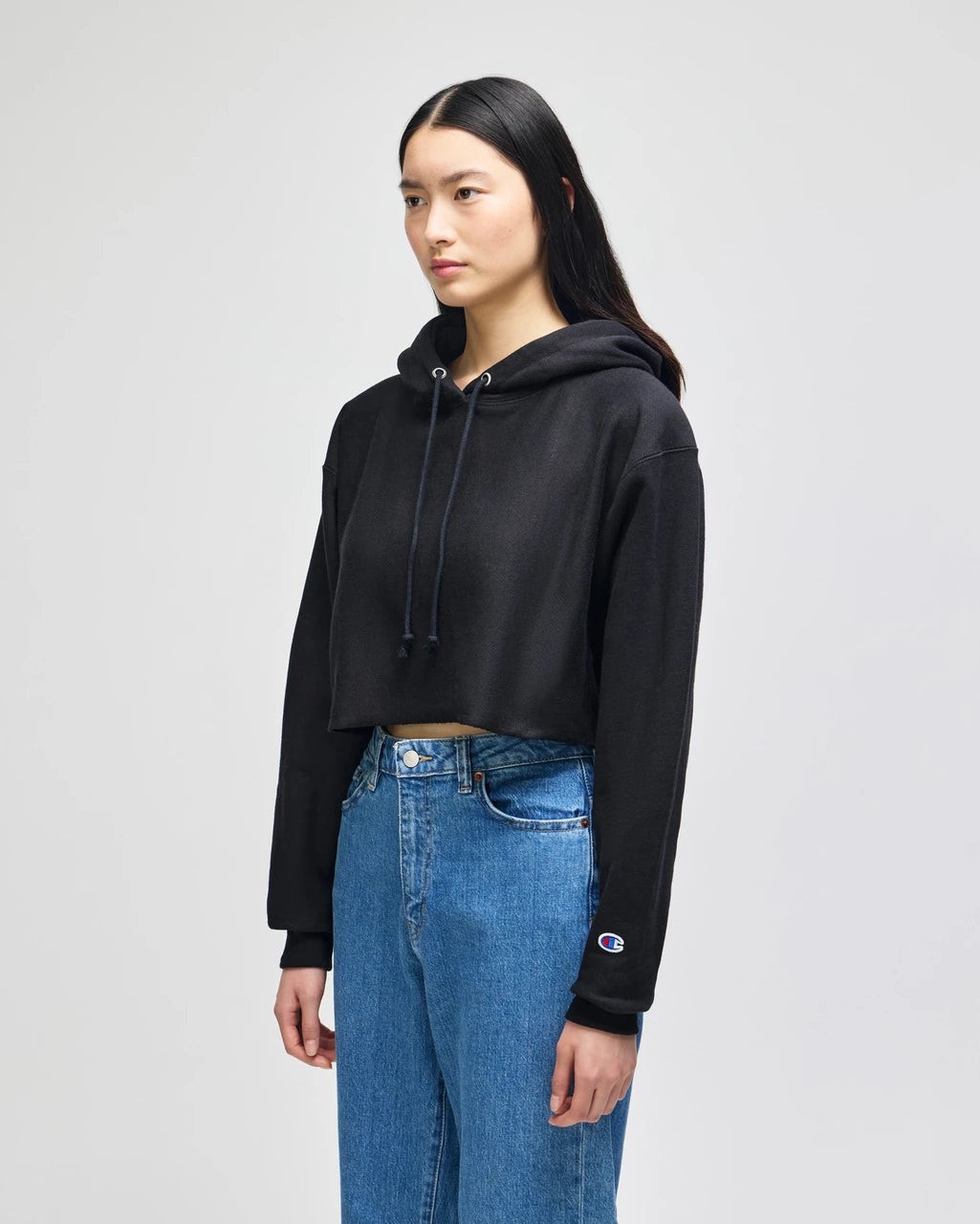 Champion™ RW01W Women's Cropped Hoodie