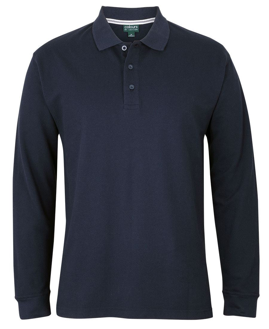 JB's C of C L/S Pique Polo S2ML