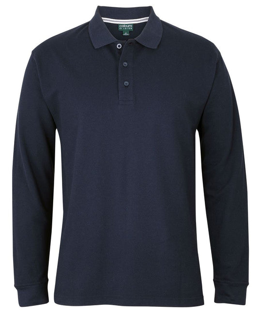 C of C L/S Pique Polo S2ML