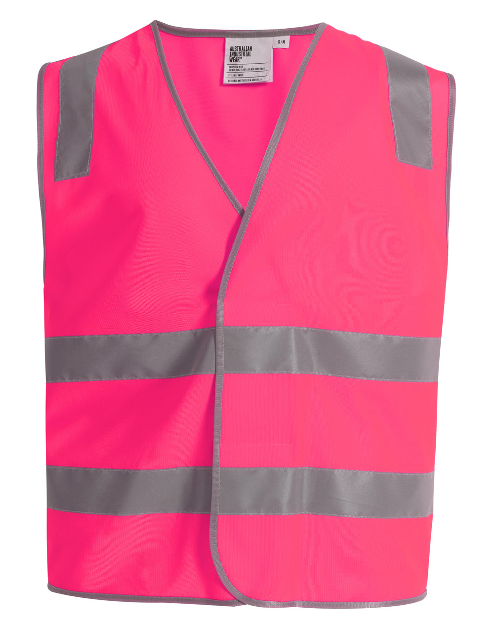 SW43 safety vest with shoulder tapes