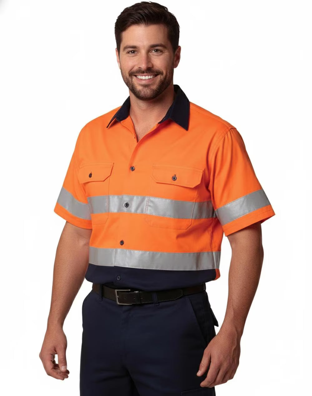 SW59 SHORT SLEEVE SAFETY SHIRT