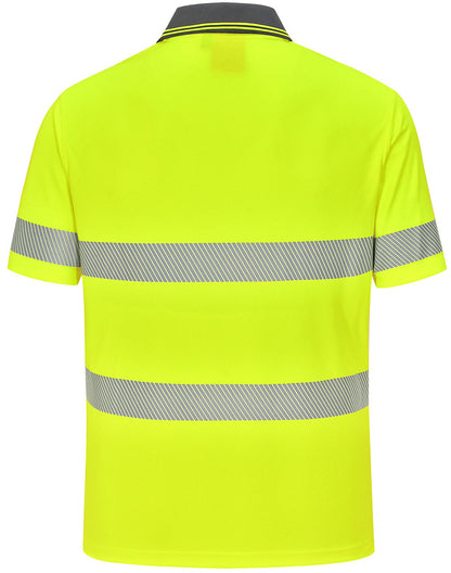 SW85 UNISEX COOLDRY® SEGMENTED SS POLO