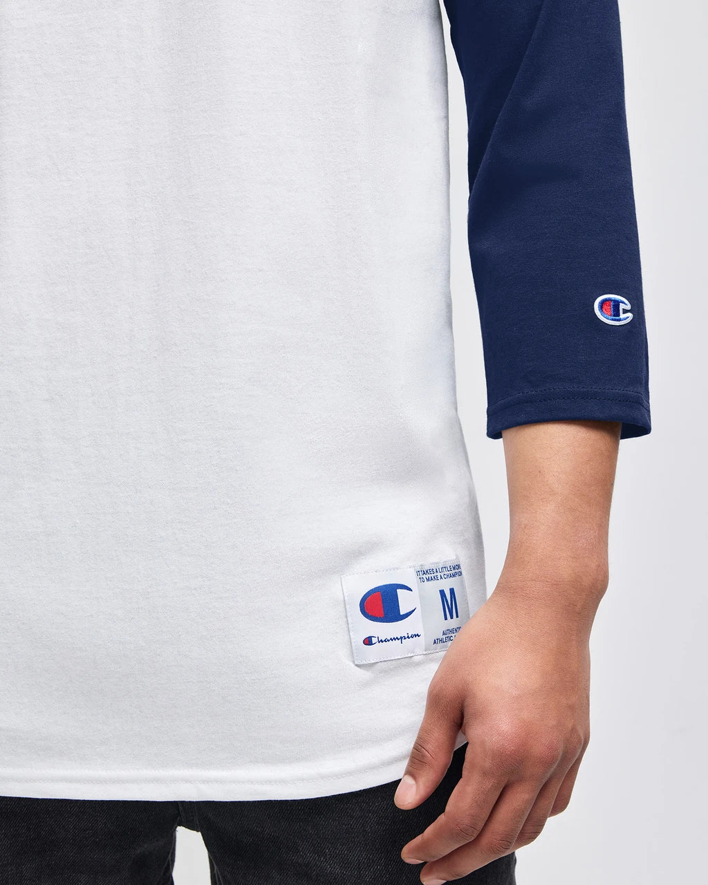 Champion™ T137 Adult Raglan Baseball T-Shirt