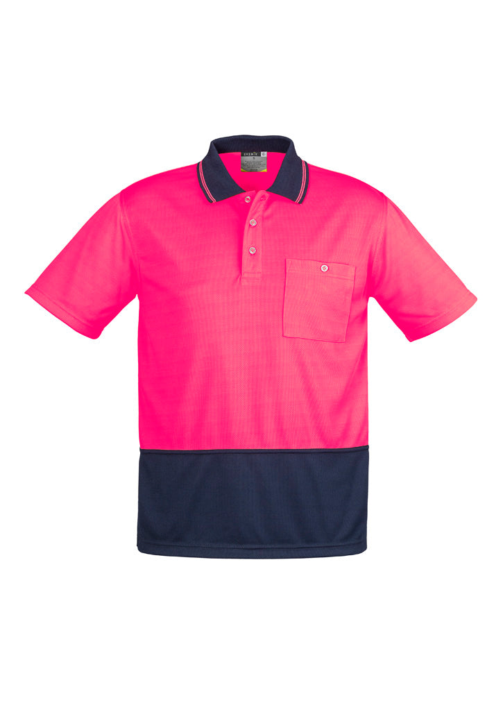 Unisex Hi Vis Basic Short Sleeve Polo ZH231