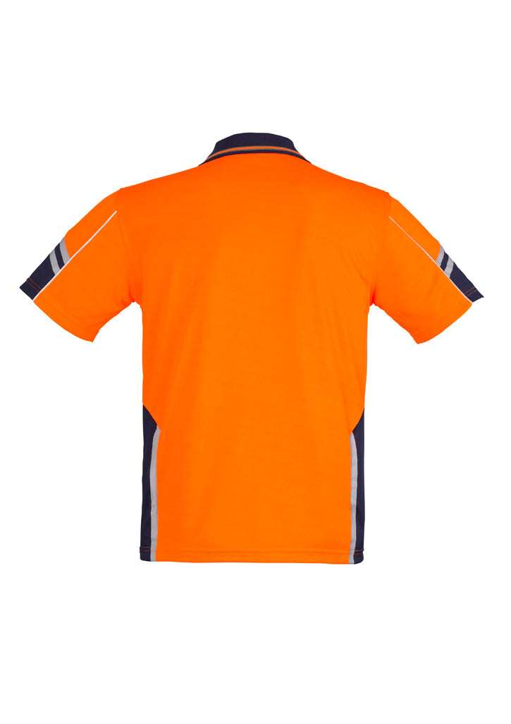 Mens Hi Vis Squad Short Sleeve Polo ZH237
