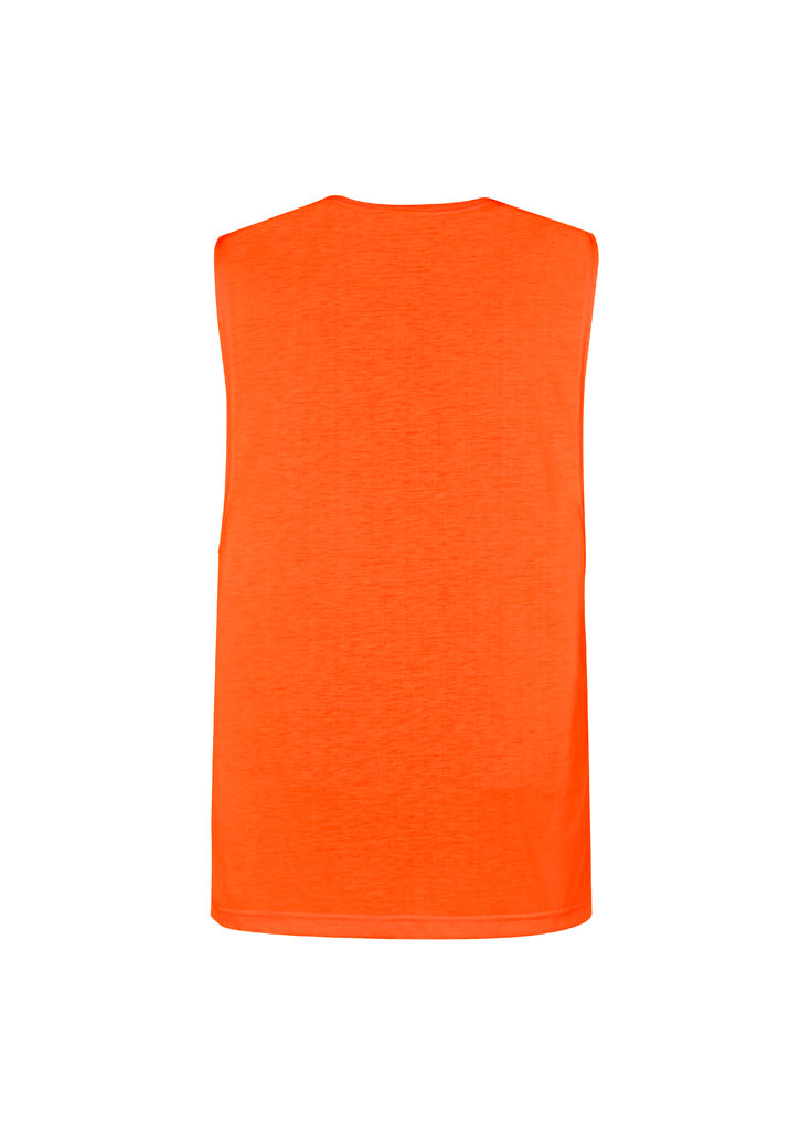 Mens Hi Vis Sleeveless Tee ZH297