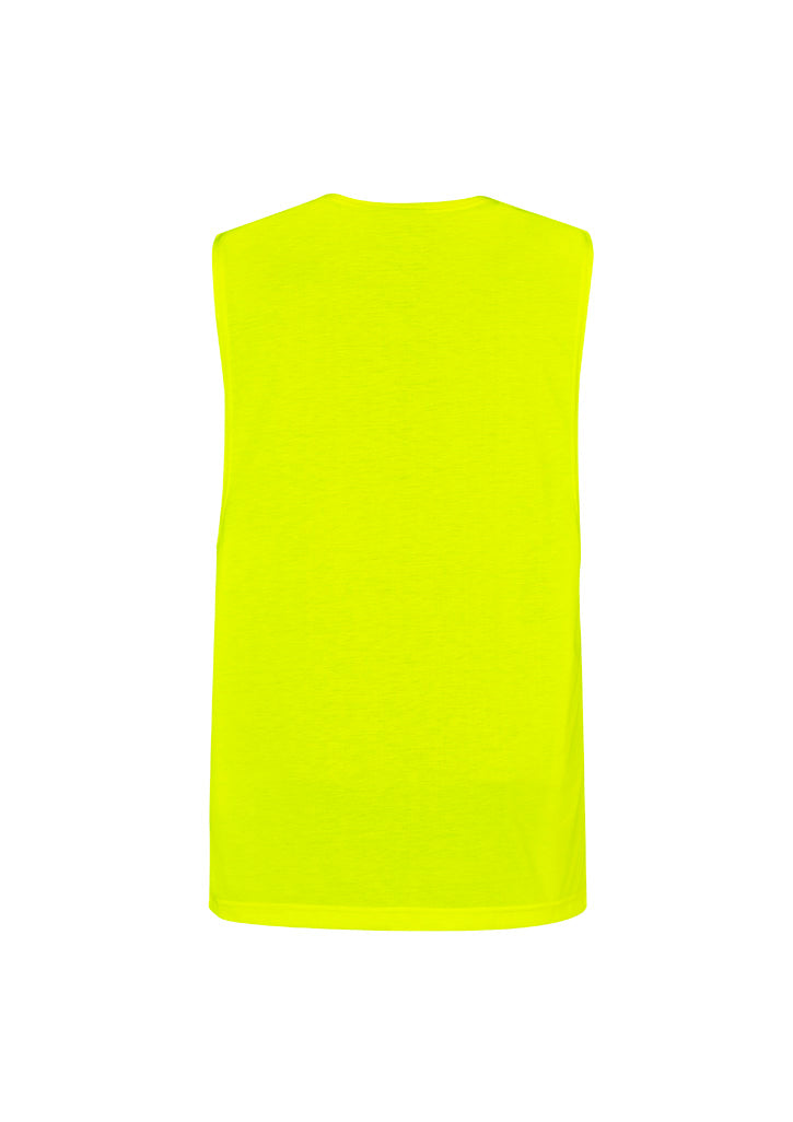 Mens Hi Vis Sleeveless Tee ZH297