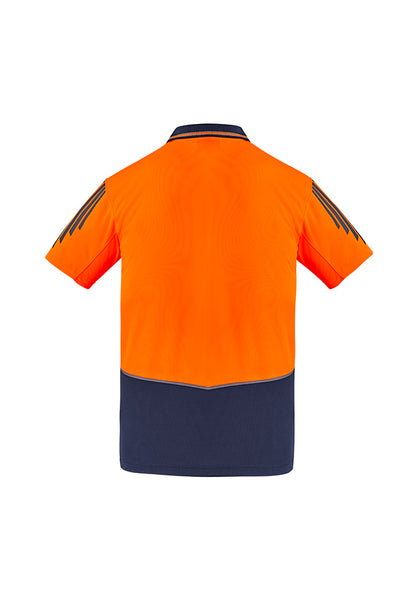 Mens Hi Vis Flux Short Sleeve Polo ZH315