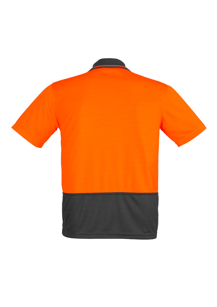 Mens Hi Vis Comfort Back Short Sleeve Polo ZH415