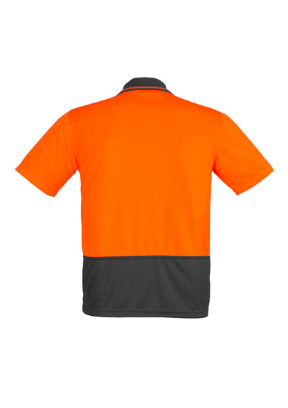 Mens Hi Vis Comfort Back Short Sleeve Polo ZH415